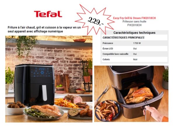 Easy Fry Grill & Steam FW2018CH